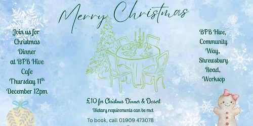 Christmas Dinner at BFB Hive