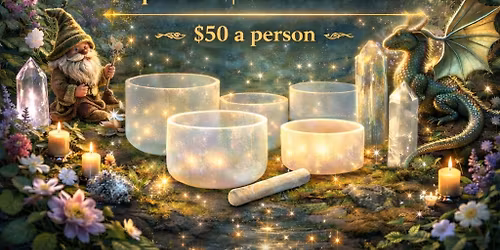 Fae Frequency \u2013 Crystal Sound Bath & Reiki