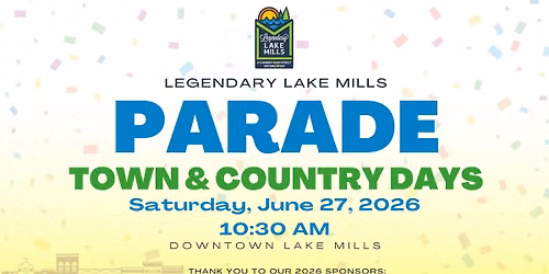 2026 Town & Country Days Parade