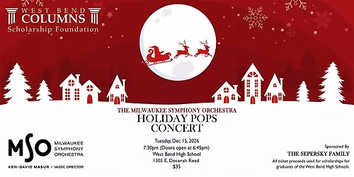 Holiday Pops Concert with the Milwaukee Symphony Orchestra - 2026