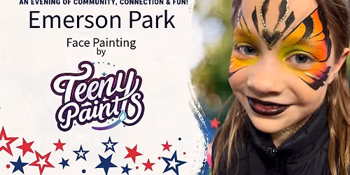 Face Painting at National Night Out