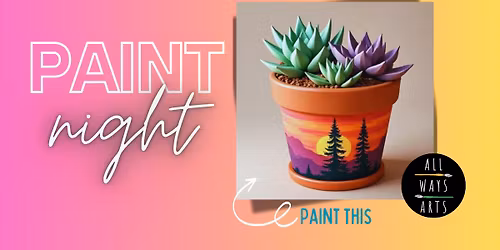 4\/8\/26- Paint and Plant Workshop in Nashua at Liquid Therapy