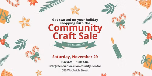 Community Craft Sale