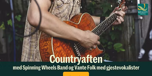 Countryaften med Spinning Wheels Band og Vante Folk og gjestevokalister