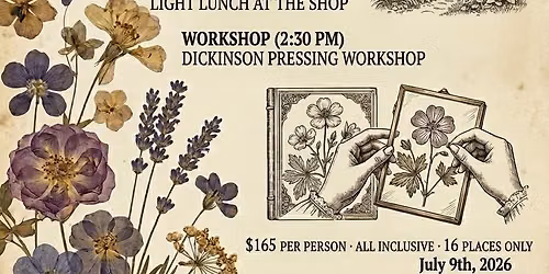 I tend my flowers for thee" \u2014 A Full Day with Emily Dickinson