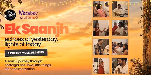 Ek Saanjh - A Live Poetry Musical Show