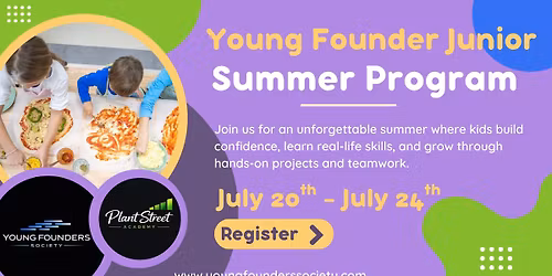 Entrepreneurship, Life skills & Leadership Summer Program (9-14 yrs old)