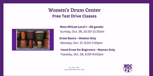 Free Drumming Test Drive Class: Drum Basics