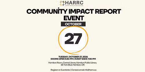 HARRC Community Impact Report Event