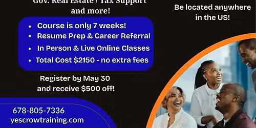 Real Estate Paralegal Certification in 7 Weeks!