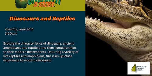 Summer Reading! Dinosaurs and Reptiles