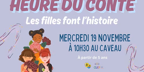 Heure du conte "Les filles font l'histoire"