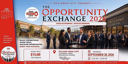 The Opportunity Exchange 2026