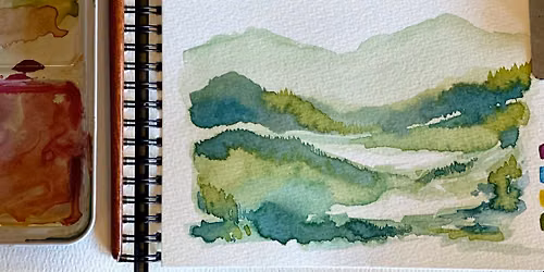 Watercolor Weekends - Loose Landscapes
