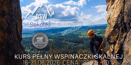 Kurs Pe\u0142ny Wspinaczki Skalnej PZA
