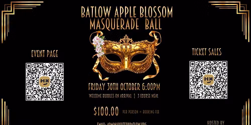 Batlow Apple Blossom Masqurade Ball