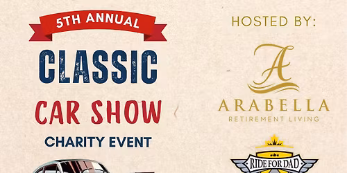 5th Annual Classic Car Show Charity Event for RFD