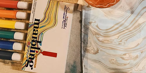 Suminagashi: Meditative Paper Marbling Workshop at Wolf Point Distilling