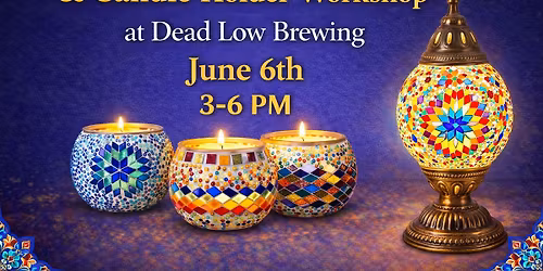 Turkish Mosaic Lamp & Candle Holder Workshop