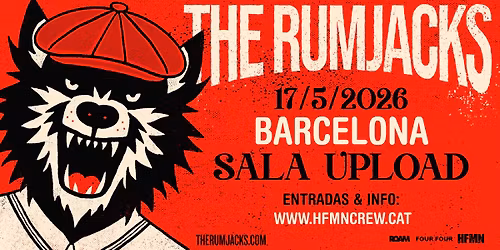 The Rumjacks (17\/05\/2026) BARCELONA @ Sala Upload