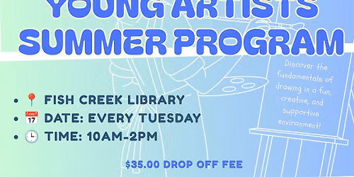 Young Creators Art Camp: Introduction to Drawing