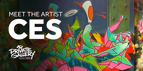 Collectors\u2019 Night with Artist CES at Museum of Graffiti\u2019s Private Gallery