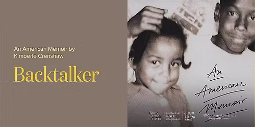 Backtalker: An American Memoir by Kimberl\u00e9 Crenshaw