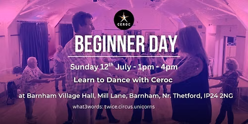 Beginner Day at Barnham Village Hall