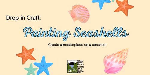 Drop-in Craft: Painting Seashells