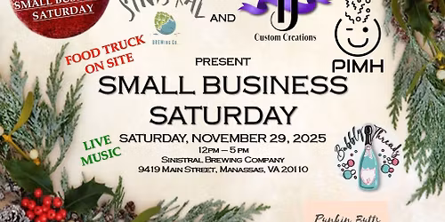 Small Business Saturday @ Sinistral Brewing Co.