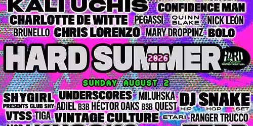 Hard Summer Music Festival: Kali Uchis Mau P & Zack Fox - Saturday