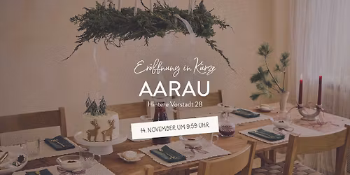 Grosse Er\u00f6ffnung in Aarau\u2728