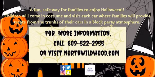 North Wildwood Halloween Trunk or Treat Block Party