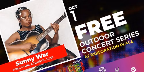 Levitt VIBE Concert Series: Sunny War | Exploration Place | Wichita, KS