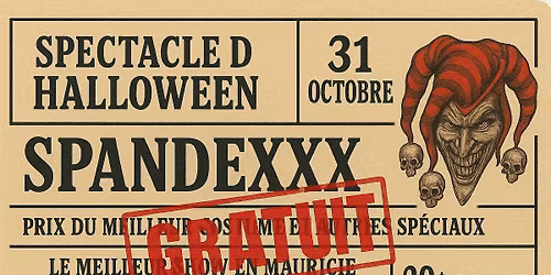 party d'Halloween avec spandexxx