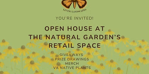 The Natural Garden\u2019s Retail Space Open House