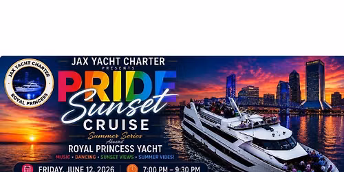 Pride (& Allies) Sunset Cruise by Jax Yacht Charters