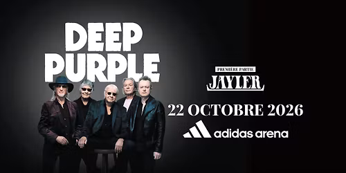 DEEP PURPLE | PARIS | adidas arena