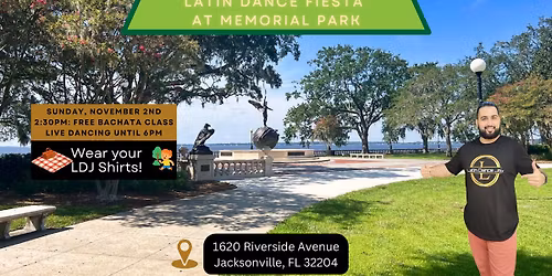 Anniversary Edition: Latin Dance Fiesta by the River At Memorial Park