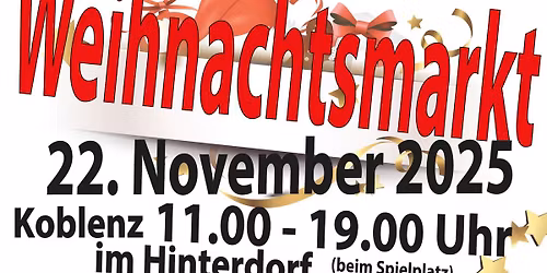 Weihnachtsmarkt 2025 - Hinterdorf Koblenz