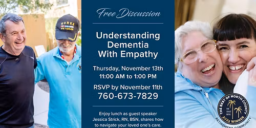 Free Lunch: Navigating Early Dementia Symptoms