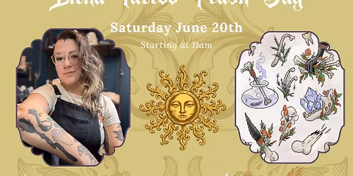 Litha Tattoo Flash Day with BBones Tattoos