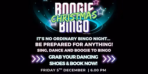 Christmas Boogie Bingo