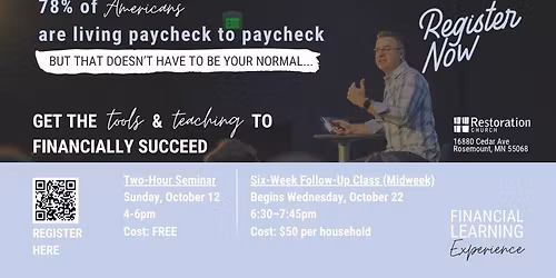 Midweek: Financial Learning Experience (6 week class)