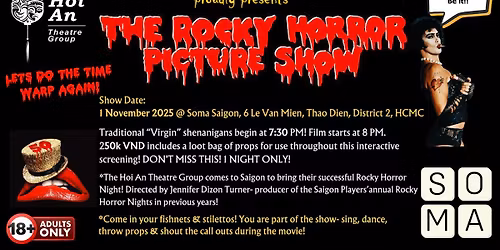 Rocky Horror Night in Saigon!