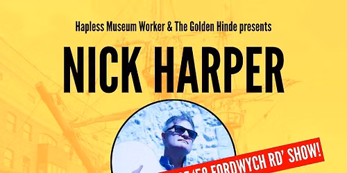 Nick Harper live on The Golden Hinde (extra date added!)