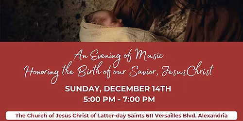Light the World \u2014 An Evening of Music Honoring the Birth of Our Savior, Jesus Christ