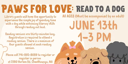 Paws for Love: Read to a Dog