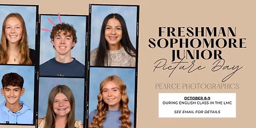 2026-2027 Underclassmen (9-11) Picture Day