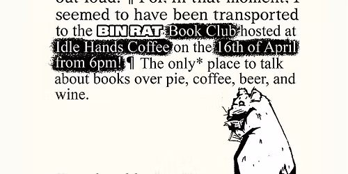 BIN RAT BOOK CLUB